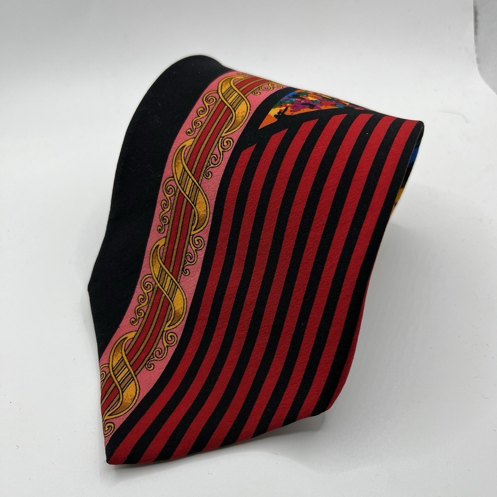 Rush Limbaugh Tie No Boundaries Bright Ribbon‎ Unique Silk Necktie